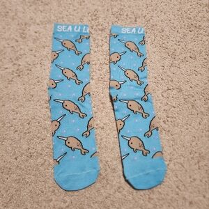Narwhal socks